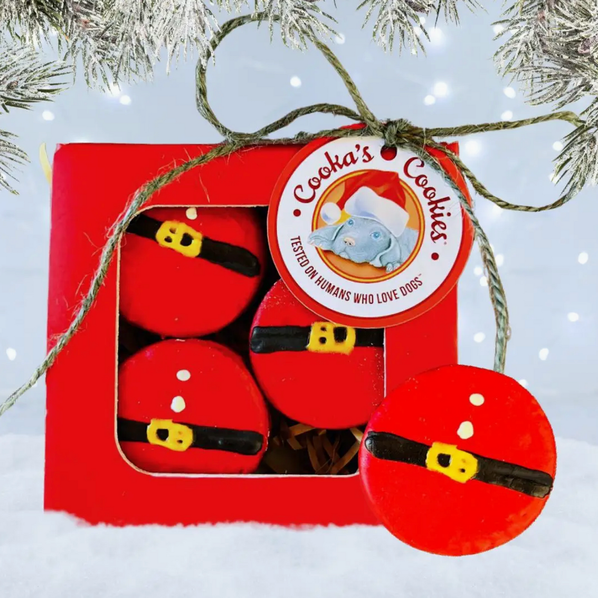 Les macarons du Père Noël