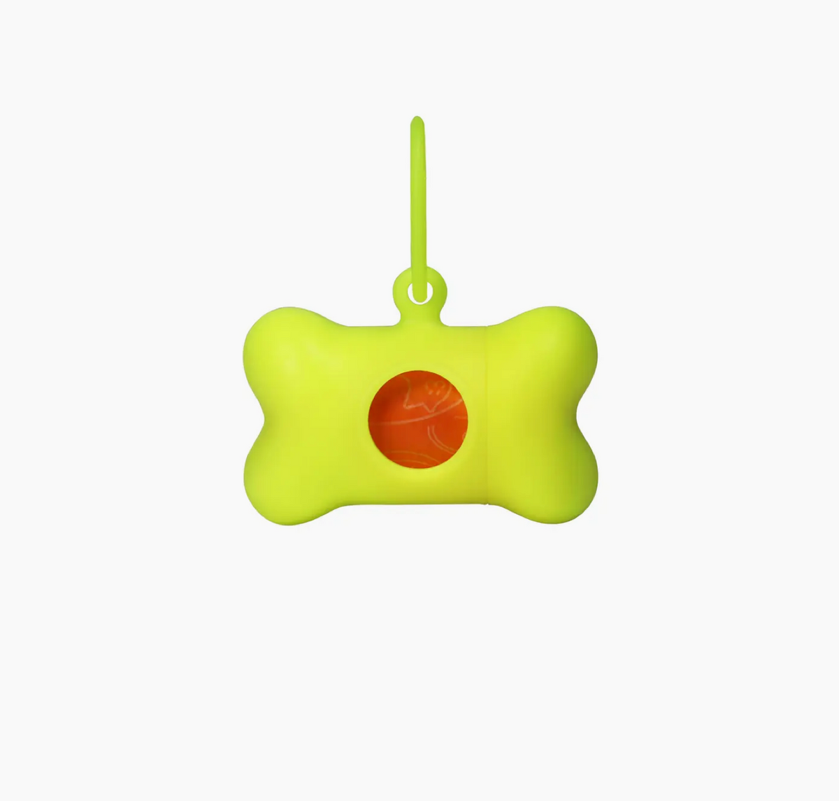 Porte-sac à crottes Bon Ton Jaune Néon