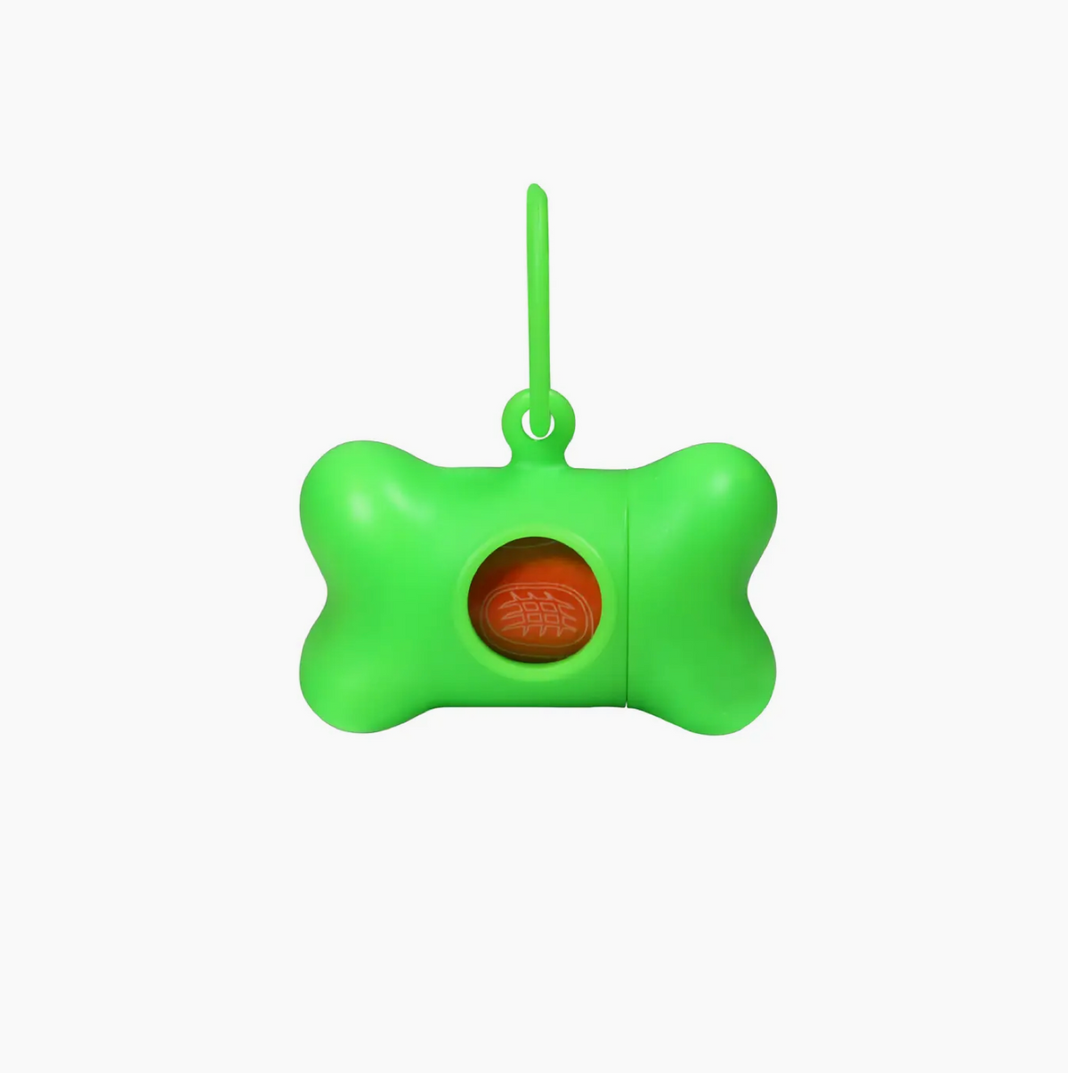 Poop bag holder Bon Ton Neon Green