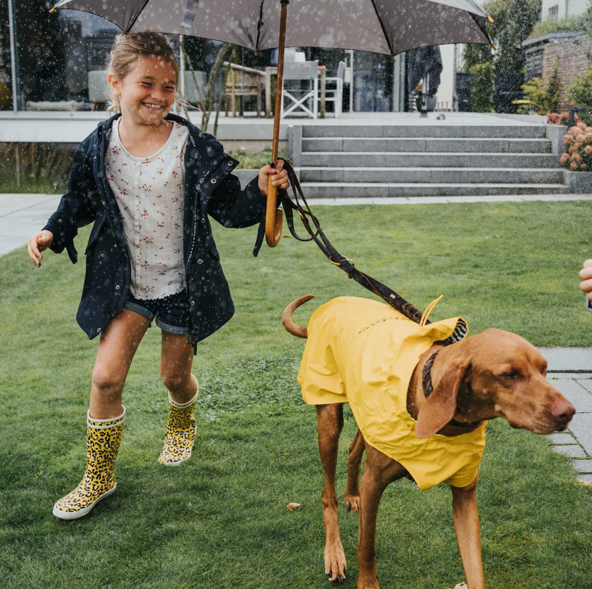 Milford yellow raincoat