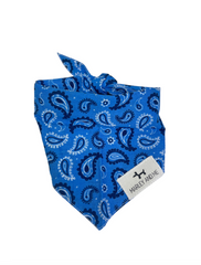 Bandana Paisley blauw