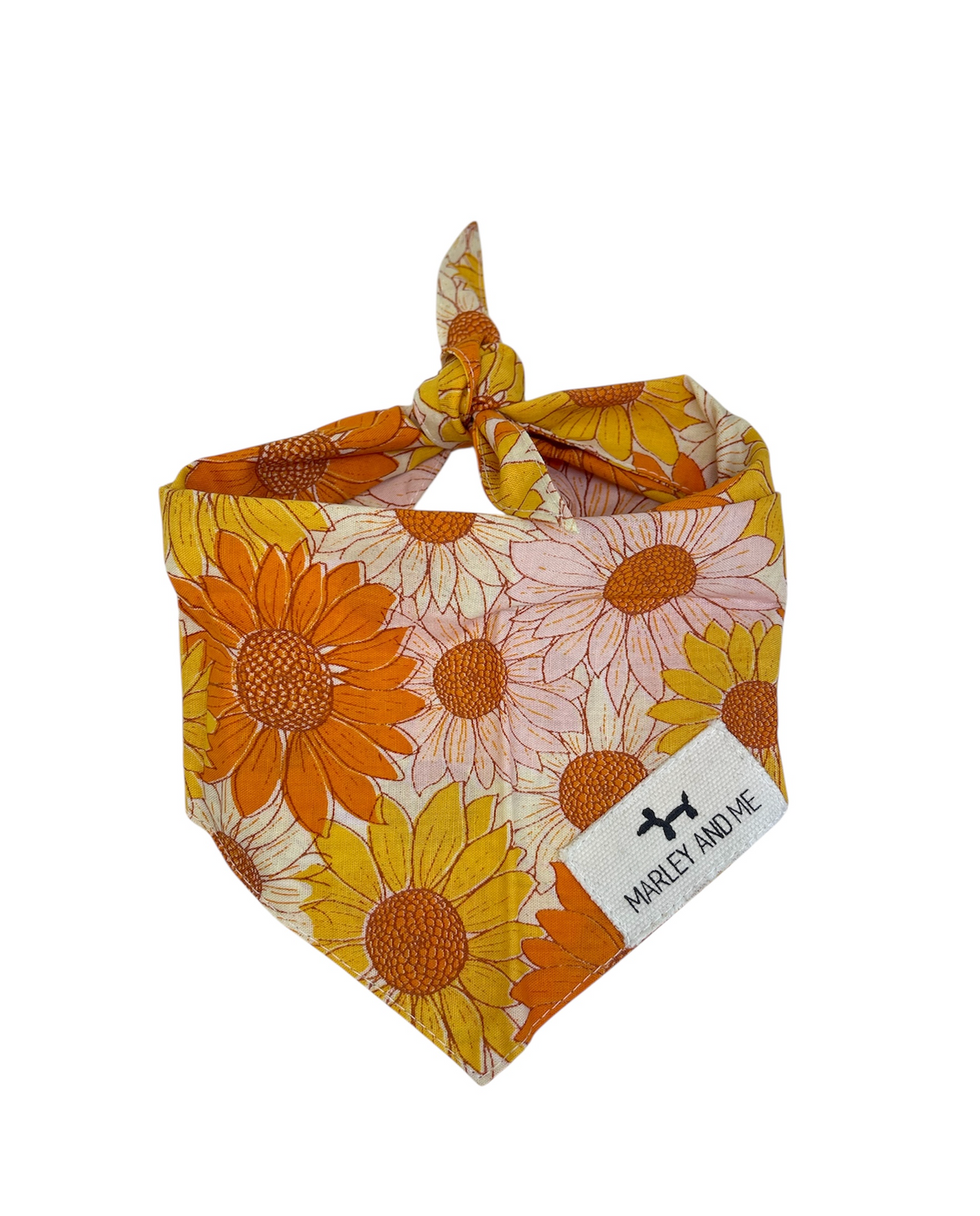 Bandana Sunflower orange