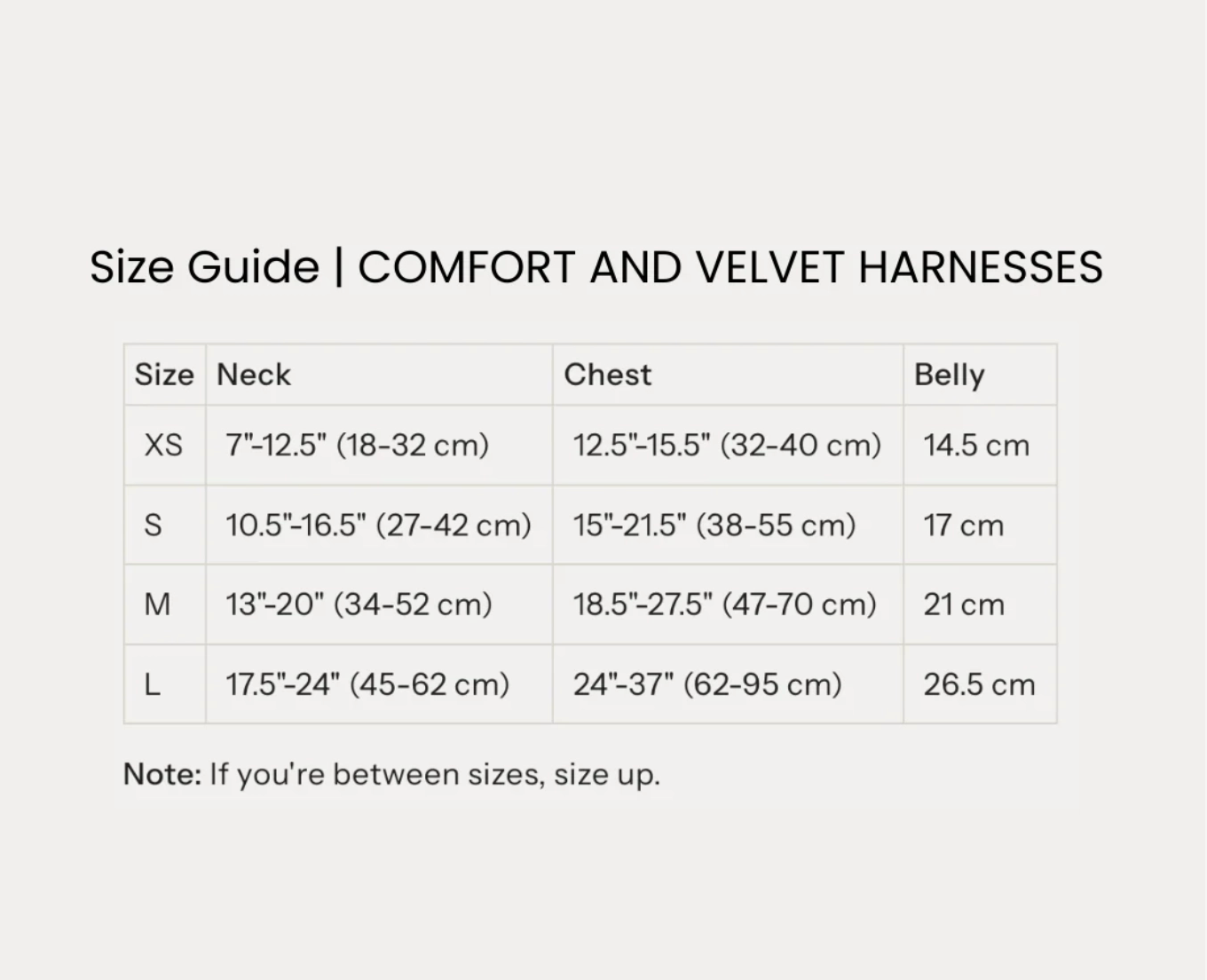 Velvet comfort hondentuigje roest