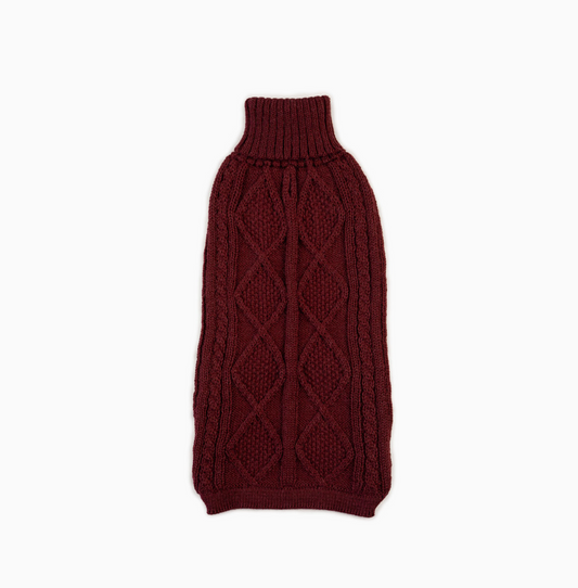 Aran Alpaca dog sweater