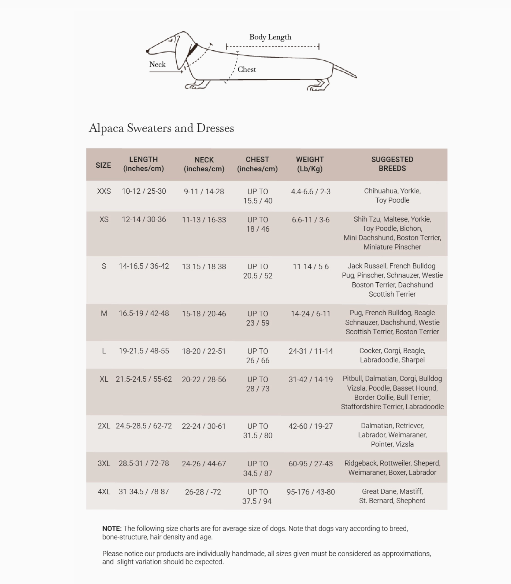 Diamond knit dog sweater