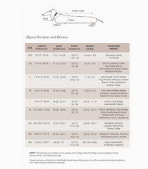 Diamond knit dog sweater