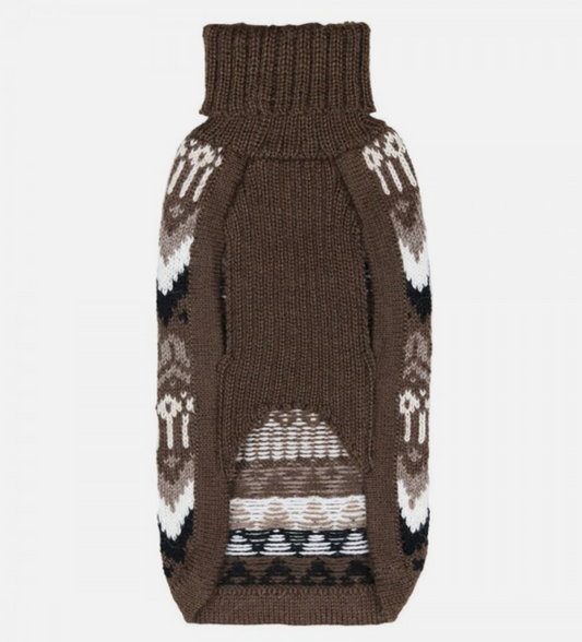 Woolly Peaks Alpaca dog sweater