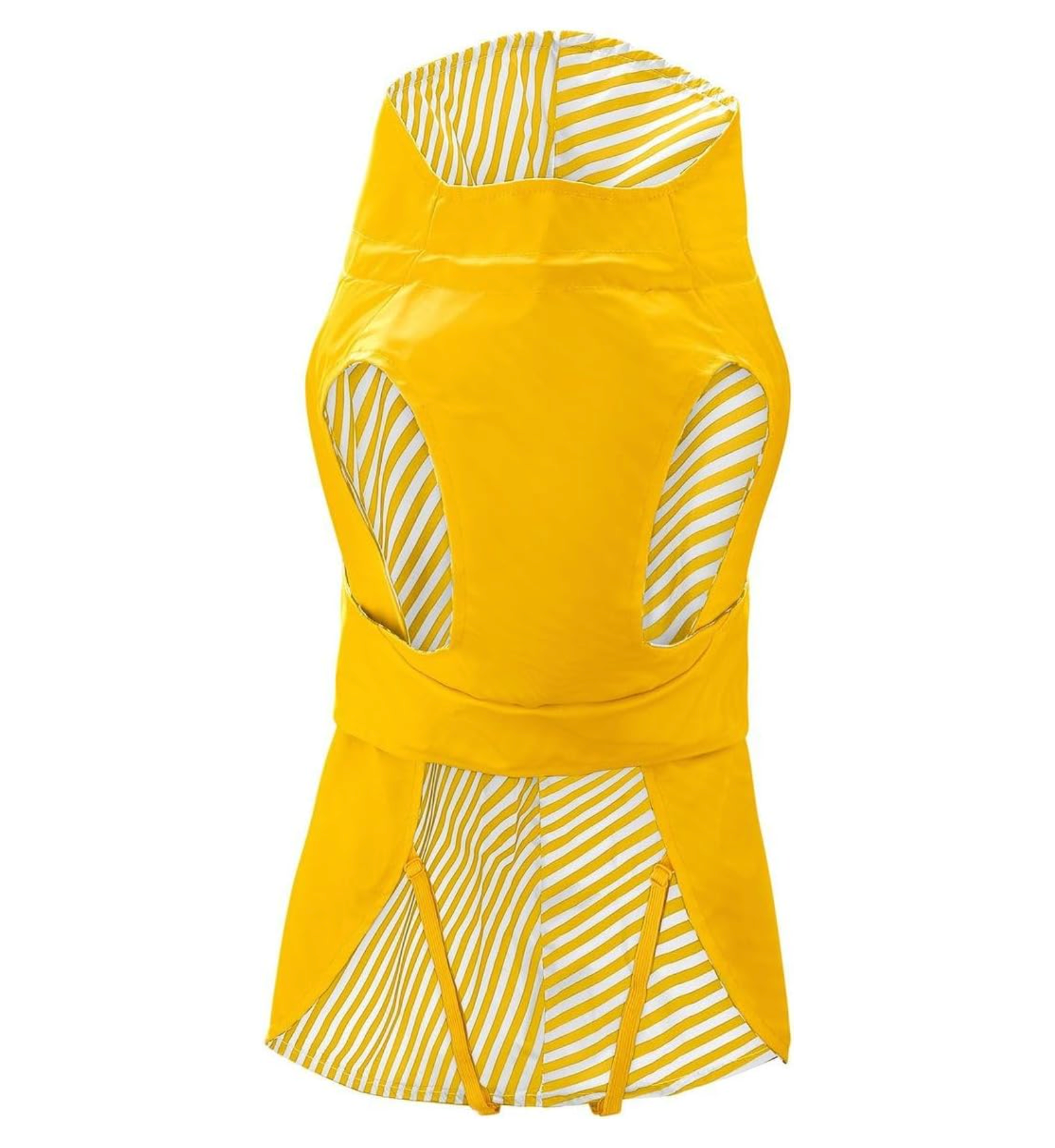 Regenjas Milford geel (geel gestreept)