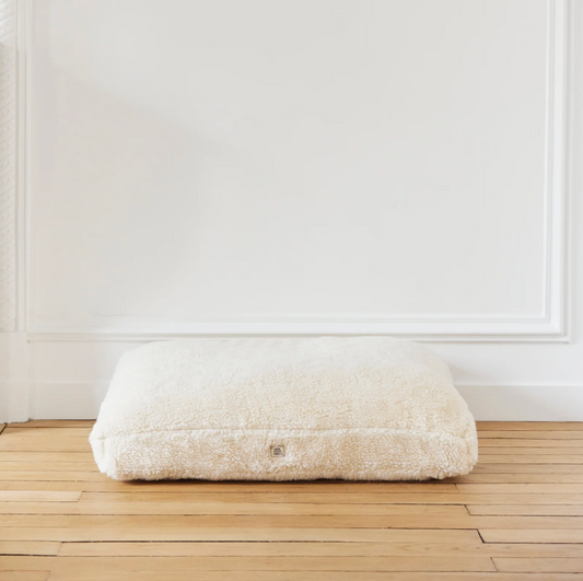 Kussen sherpa cream